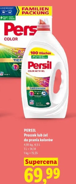 PERSIL Proszek lub żel do prania kolorów
