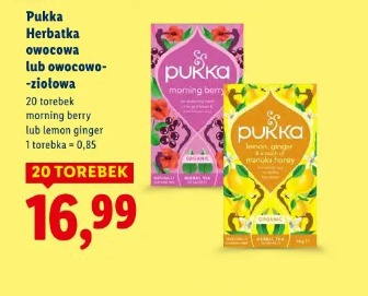 Pukka Herbatka owocowa lub owocowo-ziołowa