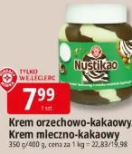 Krem orzechowo-kakaowy/Krem mleczno-kakaowy Nustikao