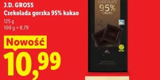 J.D. Gross Czekolada gorzka 95% kakao