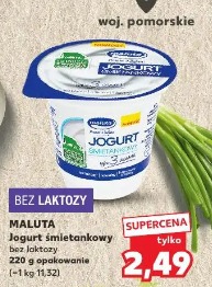 Maluta Jogurt śmietankowy bez laktozy