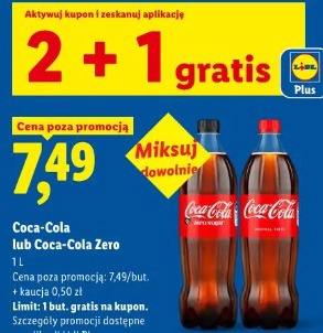 Coca-Cola lub Coca-Cola Zero