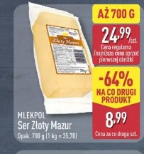 Mlekpol Ser Złoty Mazur