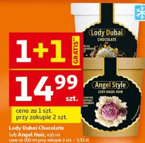Lody Dubai Chocolate lub Angel Hair