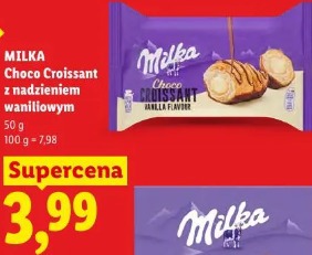 Milka Choco Croissant z nadzieniem waniliowym