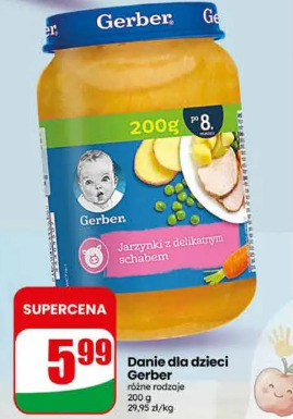 Danie dla dzieci Gerber