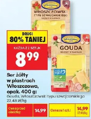 Ser żółty w plastrach Włoszczowa