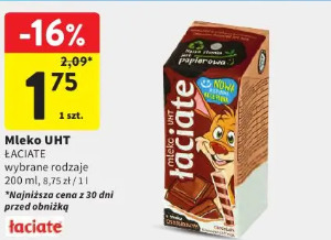Mleko UHT ŁACIATE