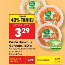 Pasta Hummus Go Vege