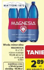 Woda mineralna MAGNESIA