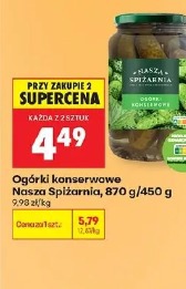Ogórki konserwowe Nasza Spiżarnia