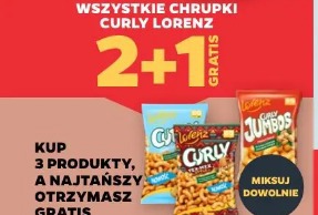 Wszystkie chrupki Curly Lorenz