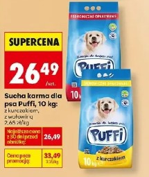 Sucha karma dla psa Puffi