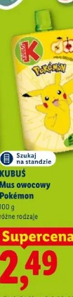 Kubuś Mus owocowy Pokémon