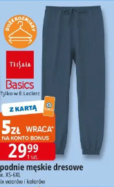 Spodnie męskie dresowe Tilsaia Basics