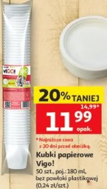 Kubki papierowe Vigo!