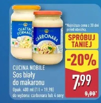Cucina Nobile Sos biały do makaronu