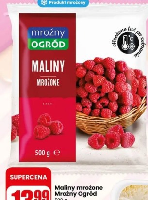 Maliny mrożone Mrożny Ogród