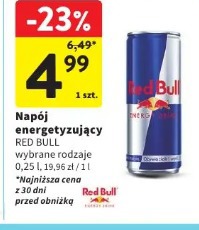 Napój energetyzujący Red Bull