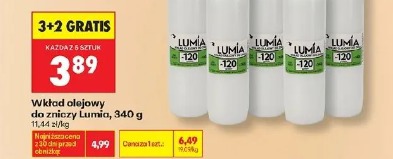Wkład olejowy do zniczy Lumia