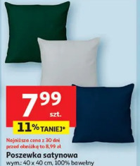 Actuel poszewka satynowa