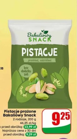 Pistacje prażone Bakaliowy Snack