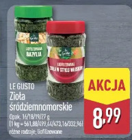 Le Gusto Zioła śródziemnomorskie