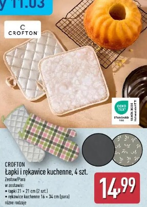Crofton Łapki i rękawice kuchenne, 4 szt.