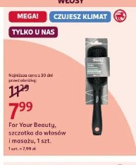 For Your Beauty, szczotka do włosów i masażu