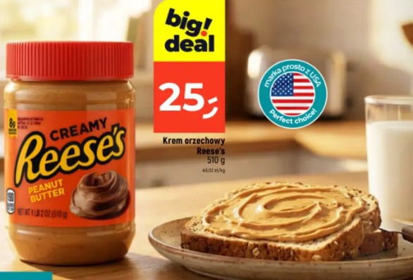 Krem orzechowy Reese's