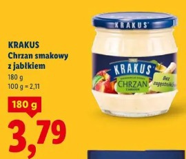 Krakus Chrzan smakowy z jabłkiem