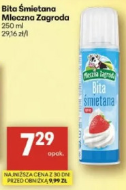 Bita Śmietana Mleczna Zagroda