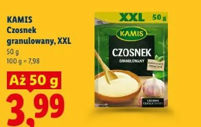 Kamis Czosnek granulowany XXL