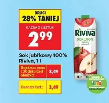 Sok jabłkowy 100% Riviva