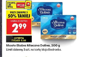 Masło Ekstra Mleczna Dolina