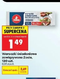 Woreczki śniadaniowe zawiązywane Zosia