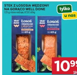 Stek z łososia wędzony na gorąco Well Done