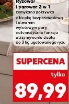 Ryżowar i parowar 2 w 1