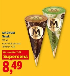 Magnum rożek orzech, pistacja