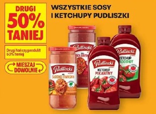 Wszystkie sosy i ketchupy Pudliszki