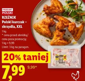 Rzeźnik Polski kurczak – skrzydła, XXL