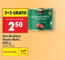 Sos do pizzy Gusto Bello, 230 g