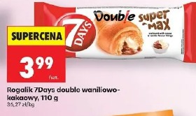 Rogalik 7Days double waniliowo-kakaowy