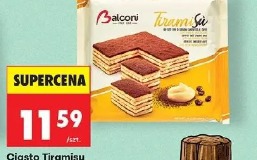Ciasto Tiramisu Balconi
