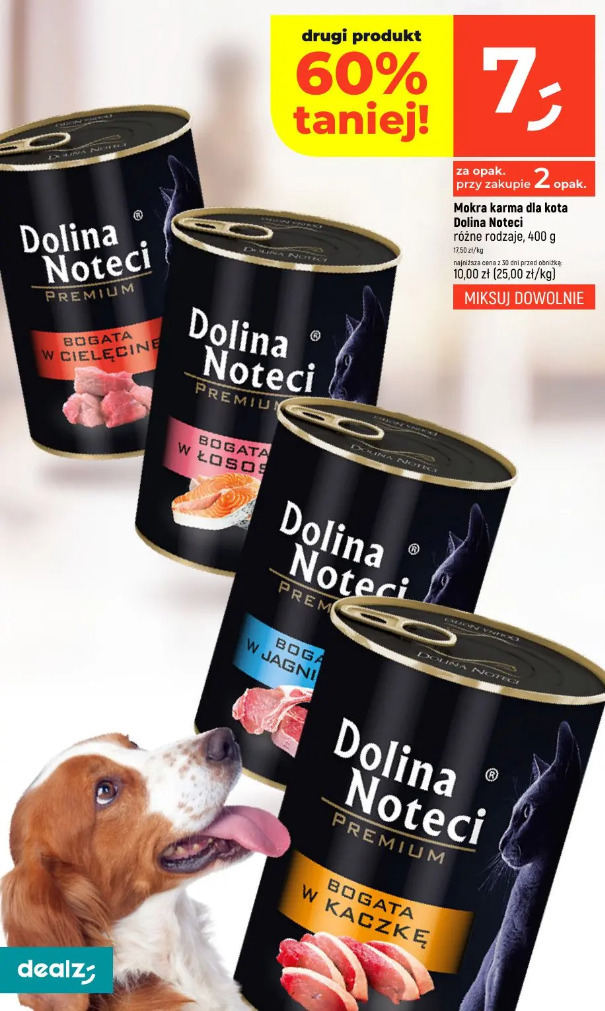 Mokra karma dla kota Dolina Noteci