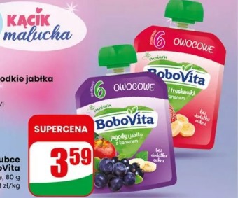 Deser w tubce BoboVita