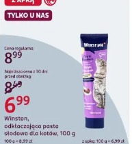 Winston, odkłaczająca pasta słodowa dla kotów, 100 g