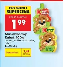 Kubuś mus owocowy