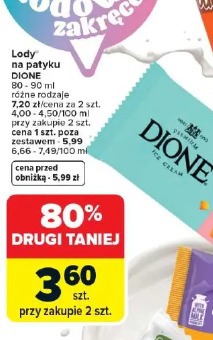 Lody na patyku DIONE