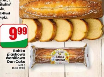 Babka piaskowa waniliowa Dan Cake